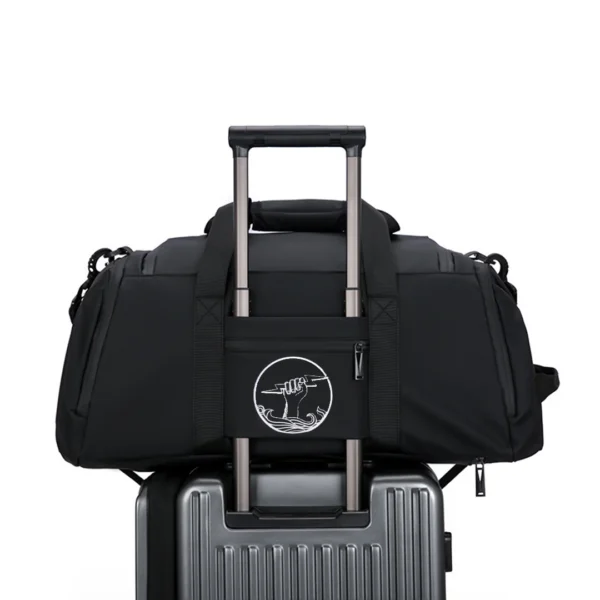Bolso de gimnasio negro TitanFit
