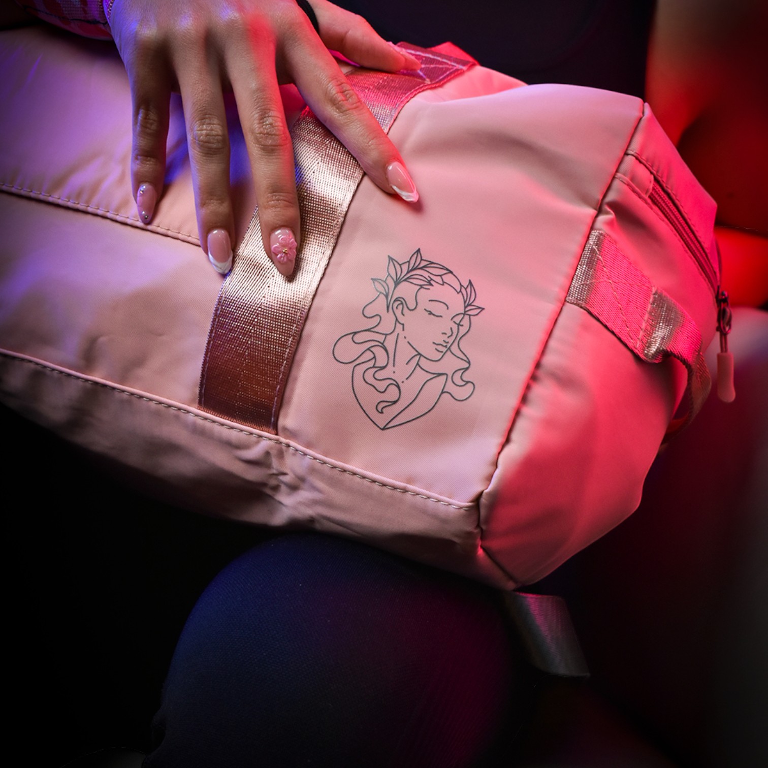 Bolso deportivo 29L Afrodita Rosa