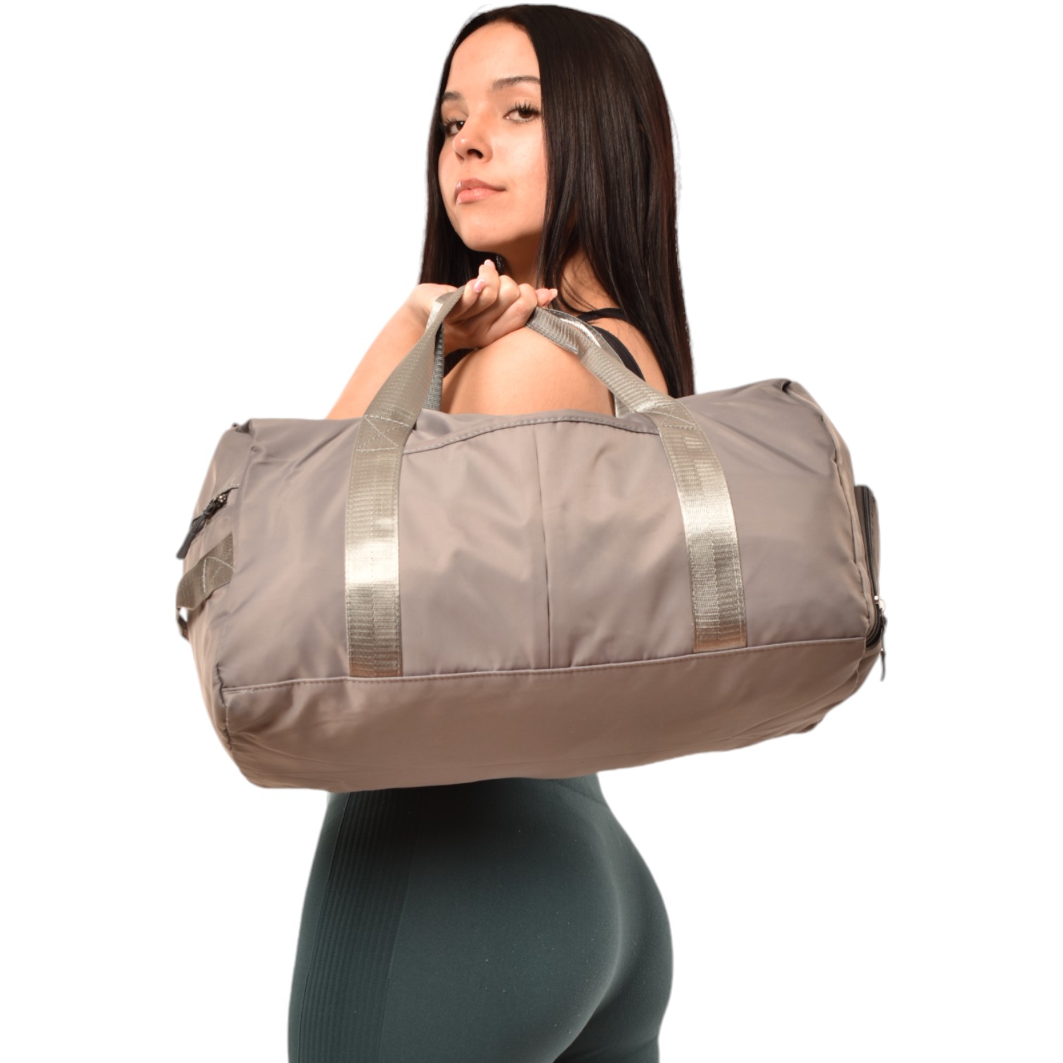 Bolso deportivo 29L Artemisa Gris