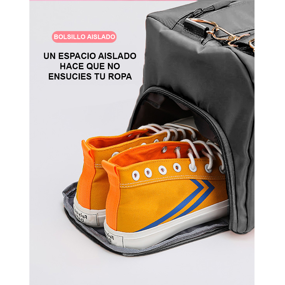Bolso deportivo 29L Artemisa Gris