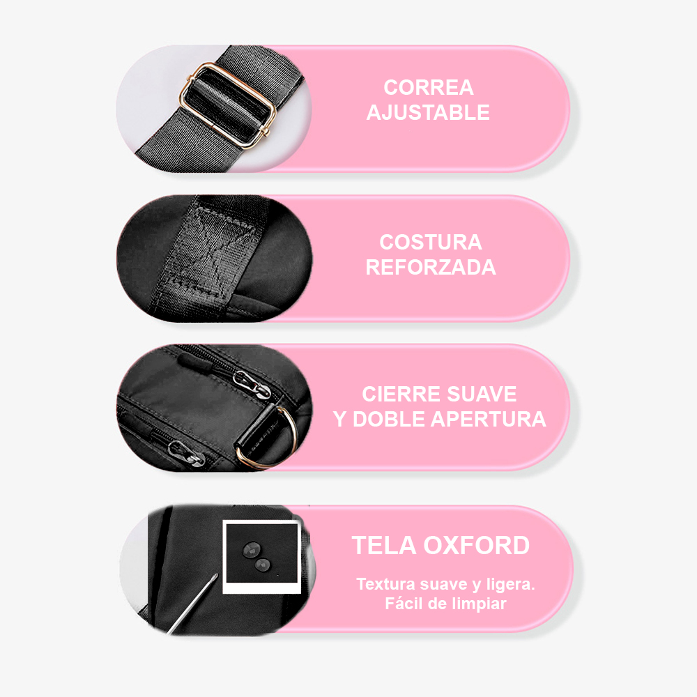 Bolso deportivo 29L Atenea Negro