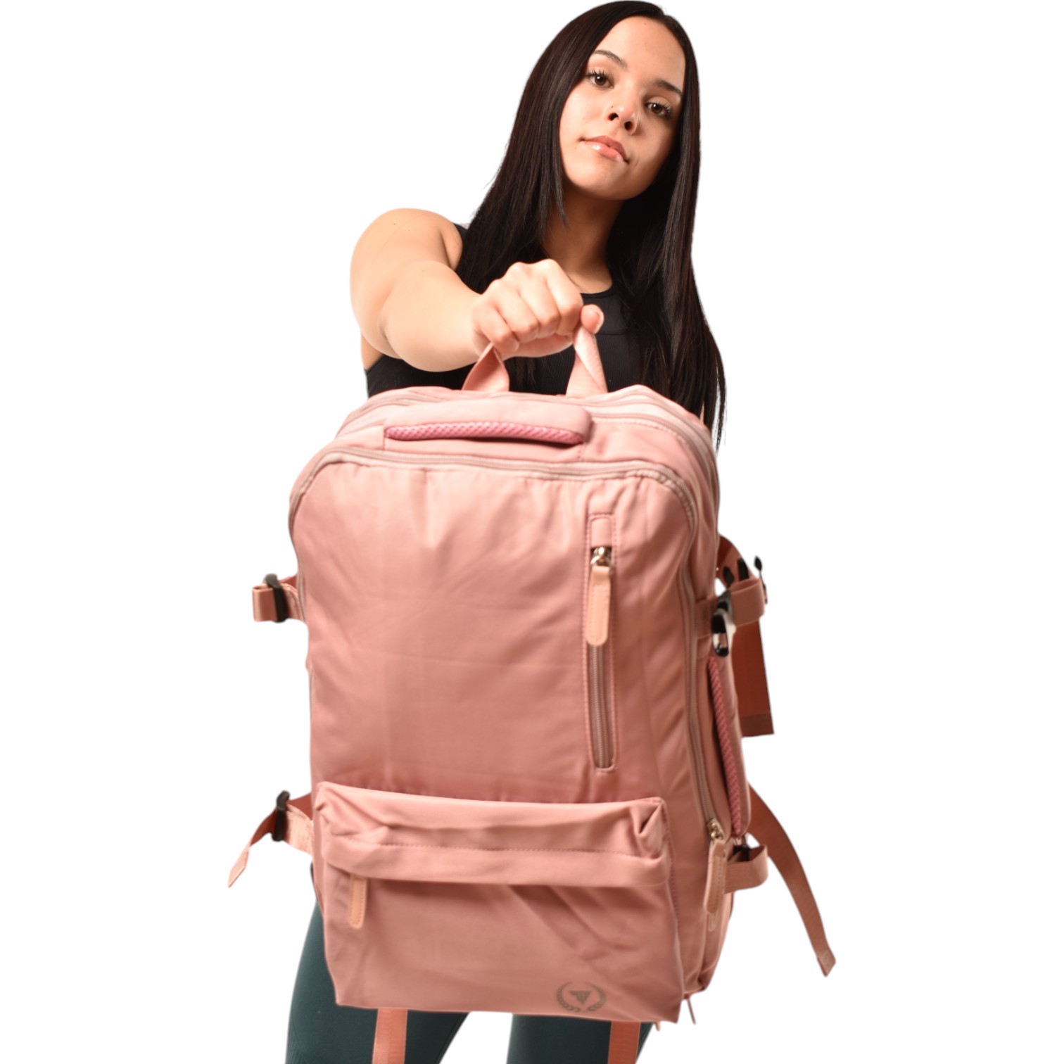 Mochila expandible 39L Metis Rosada