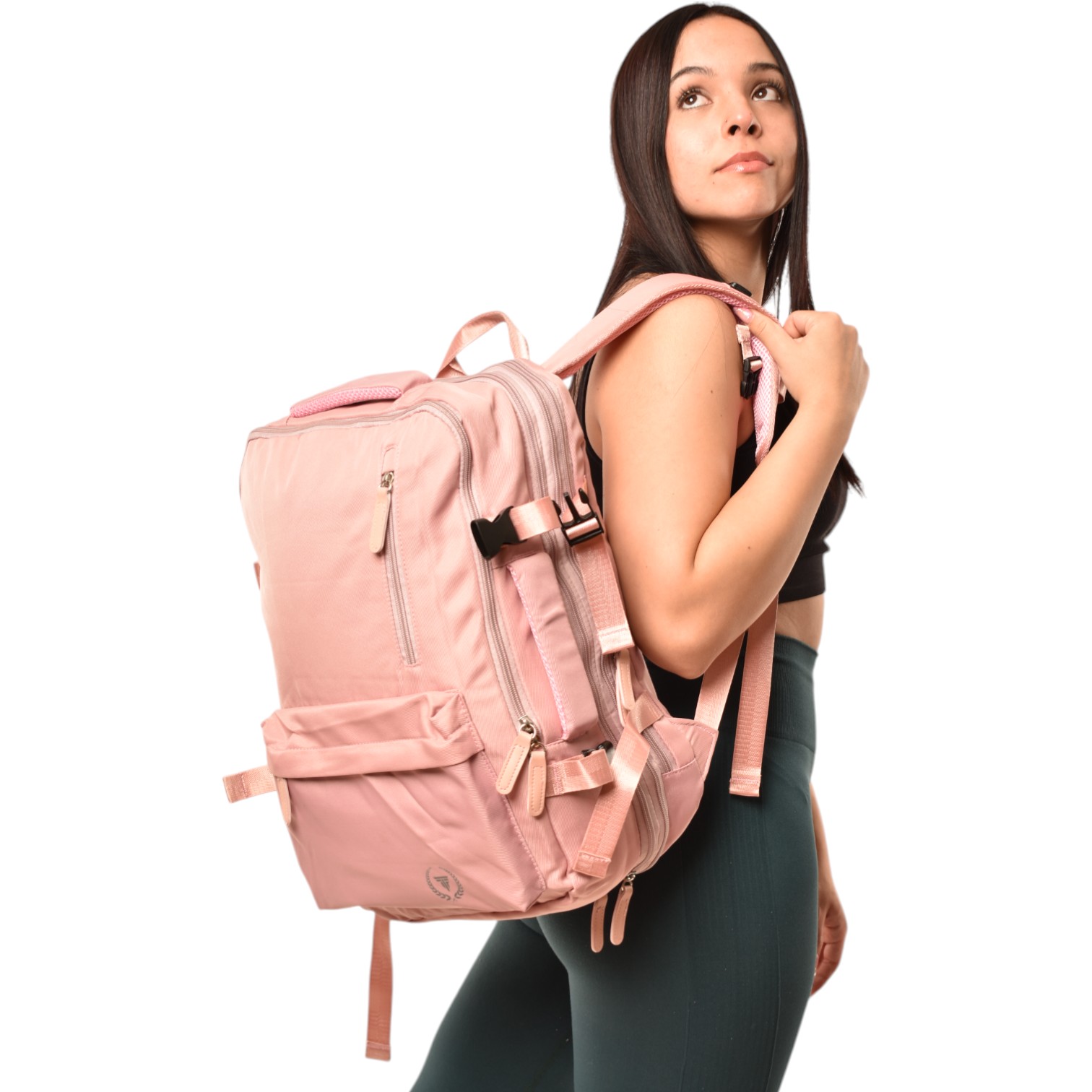 Mochila expandible 39L Metis Rosada