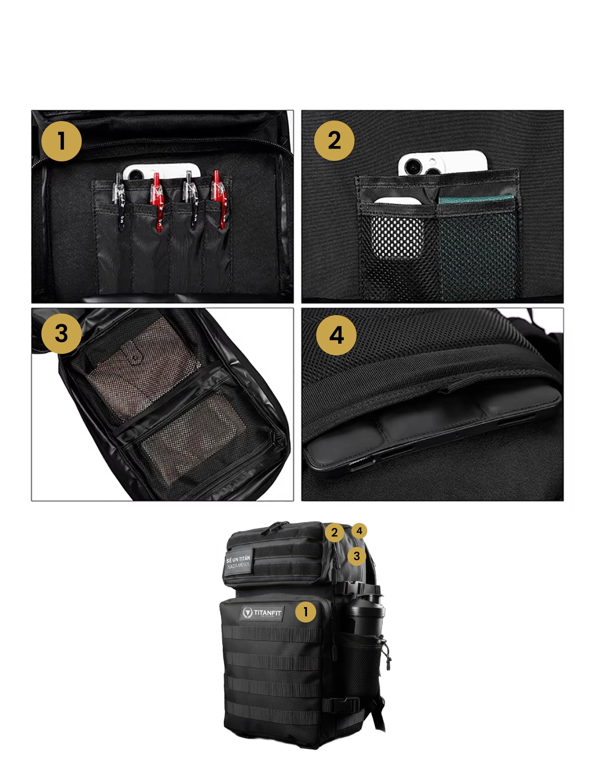 Mochila 45L Alpha Élite