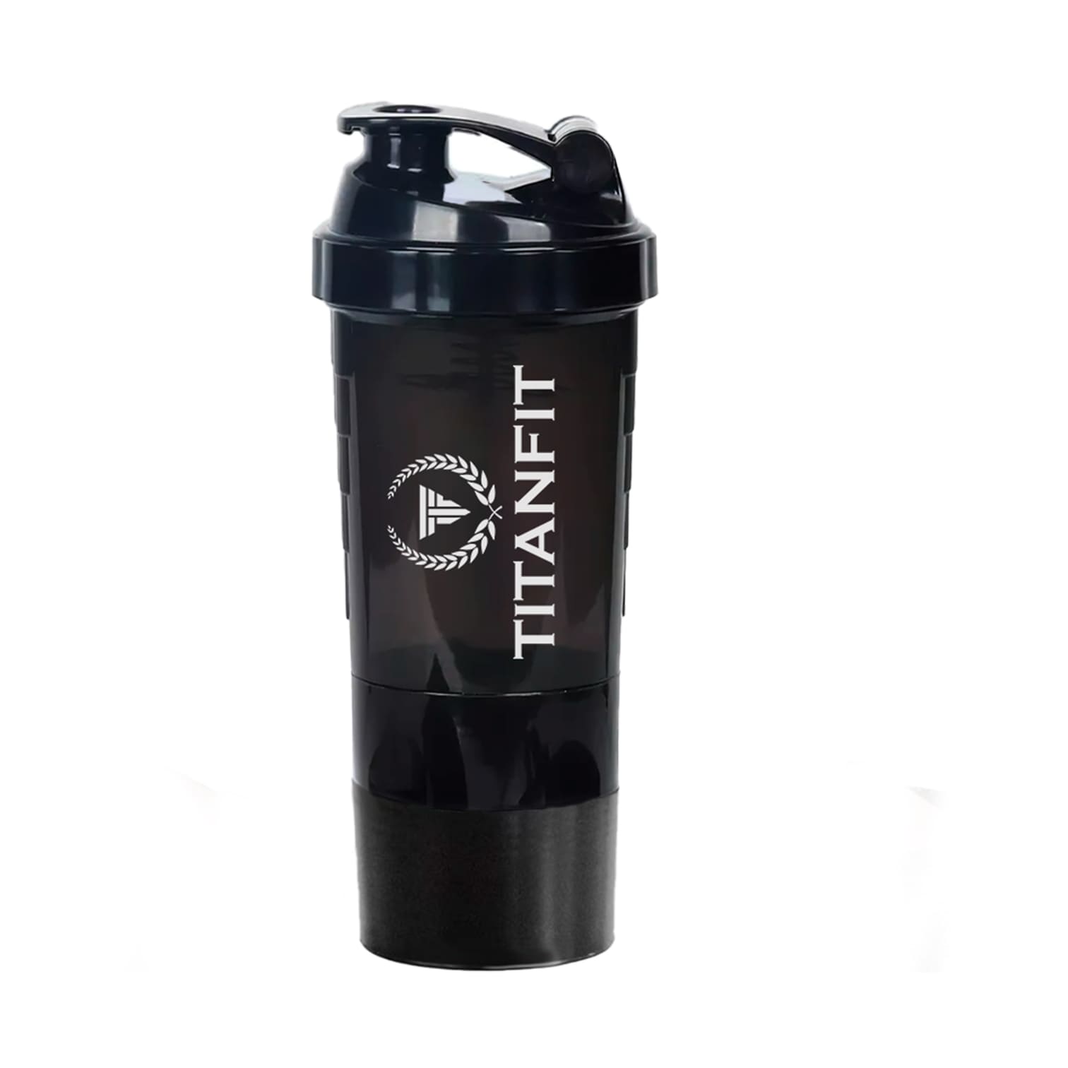 Vaso shaker 3 en 1 Kylix - 500 ml Negro