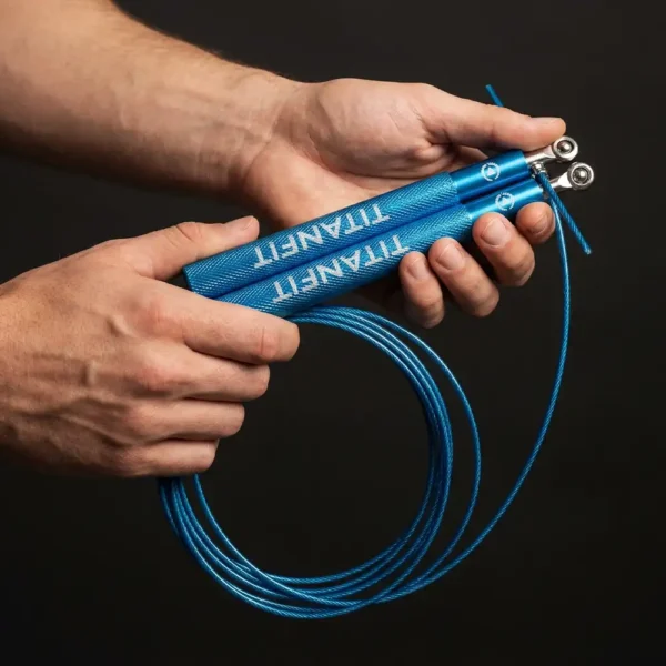 Cuerda para saltar profesional Hermes - Azul
