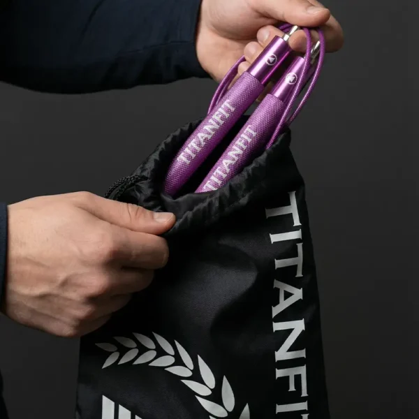 Cuerda para saltar profesional Hermes - Morado