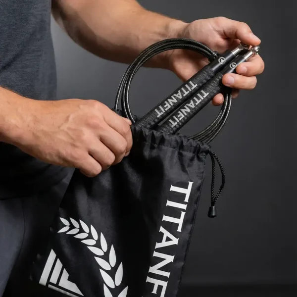 Cuerda de Salto Speed Rope Hermes - Negro