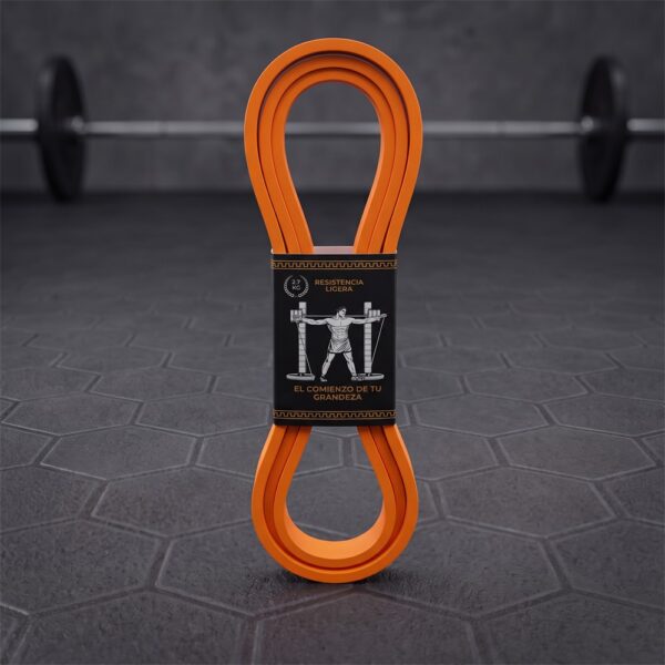 Banda elástica de resistencia ligera 2-7 kg - Naranjo
