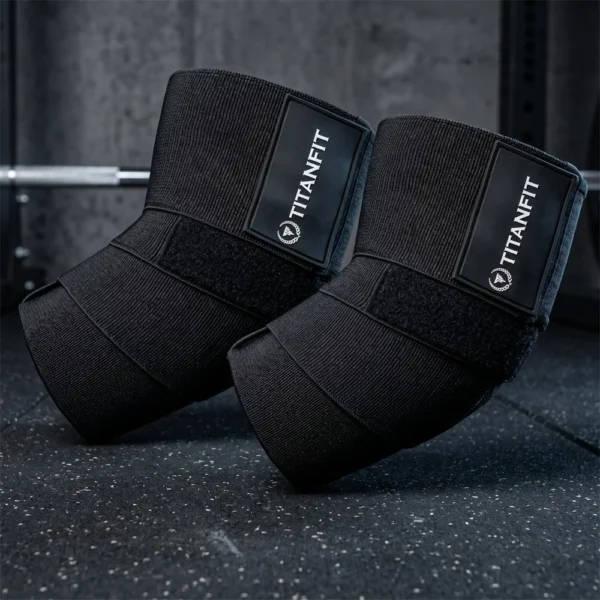 Codera Elastica Vulcano Ajustable de Compresión Par - Negro